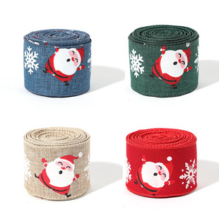 New Christmas Ribbons, Ribbons, Christmas Tree Decorations, Bow Atmosphere Decoration Supplies Wholesale