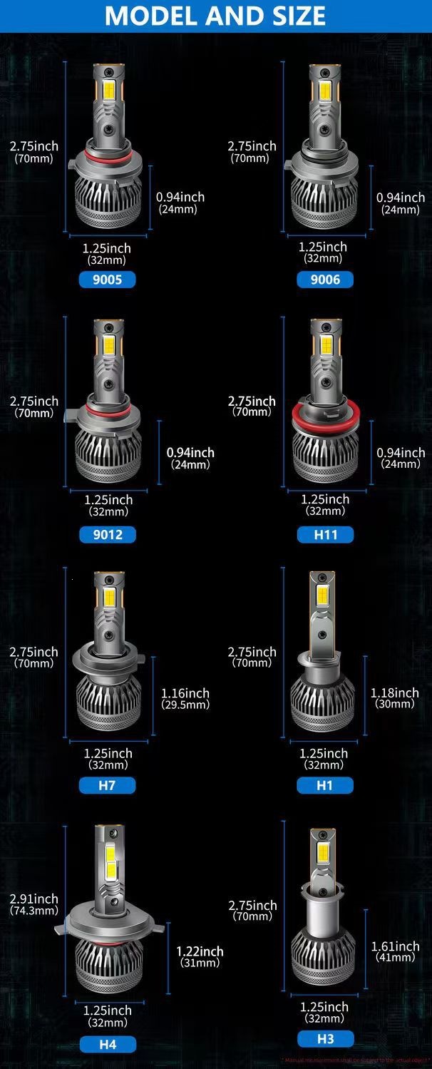The Model Is Suitable for Mitsubishi Pajero V73/V77/V93 Jinchang Car Led Headlights with Integrated High and Low Beams