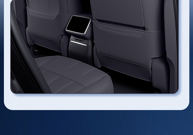 Suitable for WEY V8X seat anti-kick pads, rear seat backrest protection, car interior modification accessories and supplies