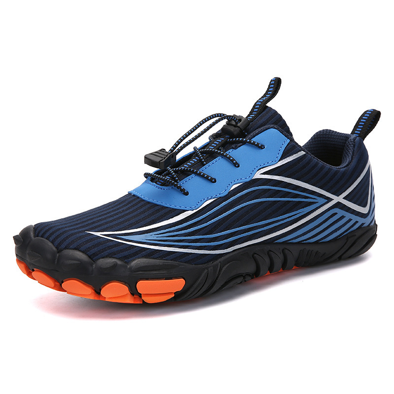 Zapatos de malla de cinco dedos para exteriores, versión deportiva para montañismo, zapatos de senderismo transpirables, zapatos de correr para escalada en roca para hombre, antideslizantes image 6