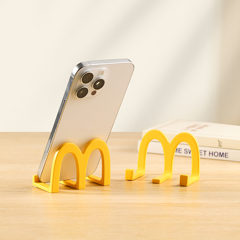 McDonald's desktop mobile phone bracket Small ornament Creative…