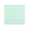 Green striped rag