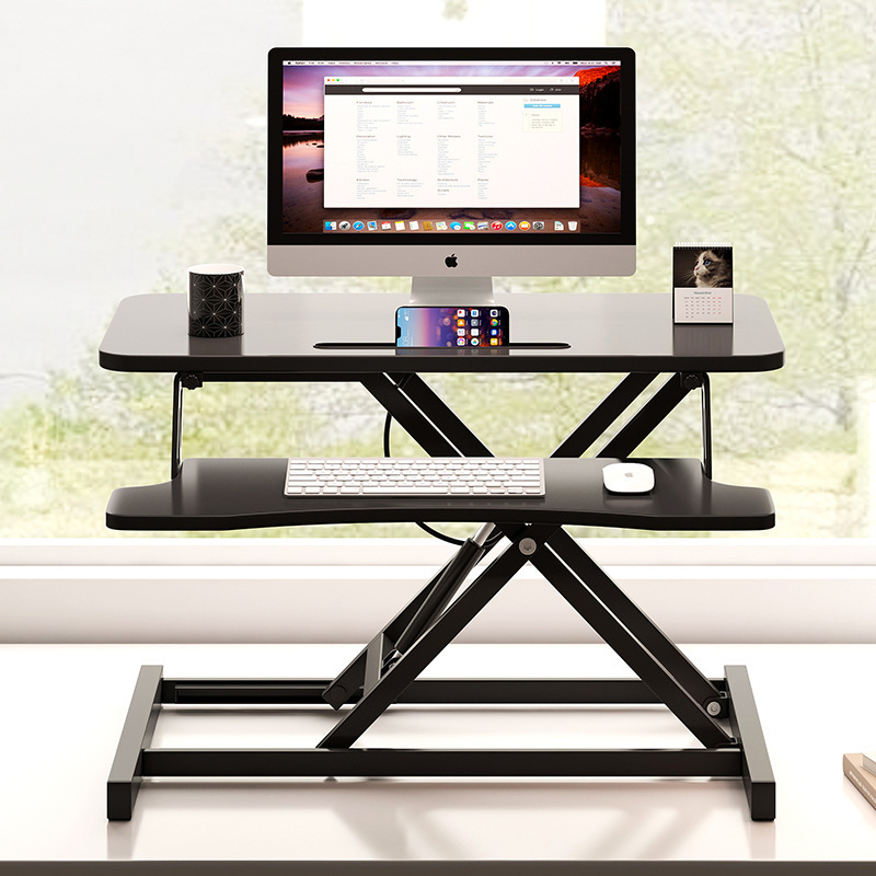 Standing Office Desk Folding Liftable Computer Lifting Table Workbench Laptop Stand Desktop