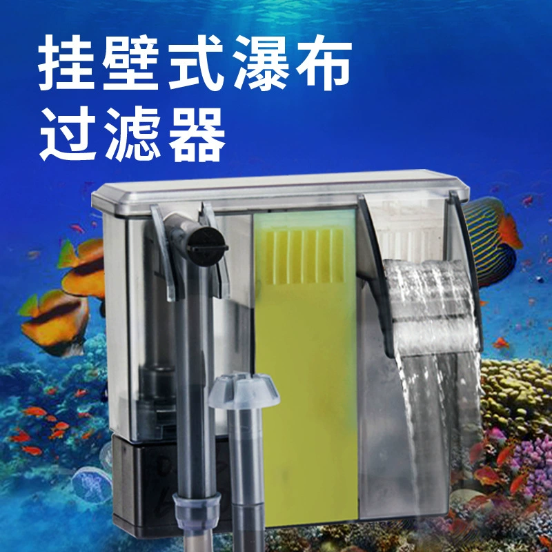 Фильтр для аквариума Настенный фильтр Принудительный фильтр Внешний водопадный фильтр для аквариума