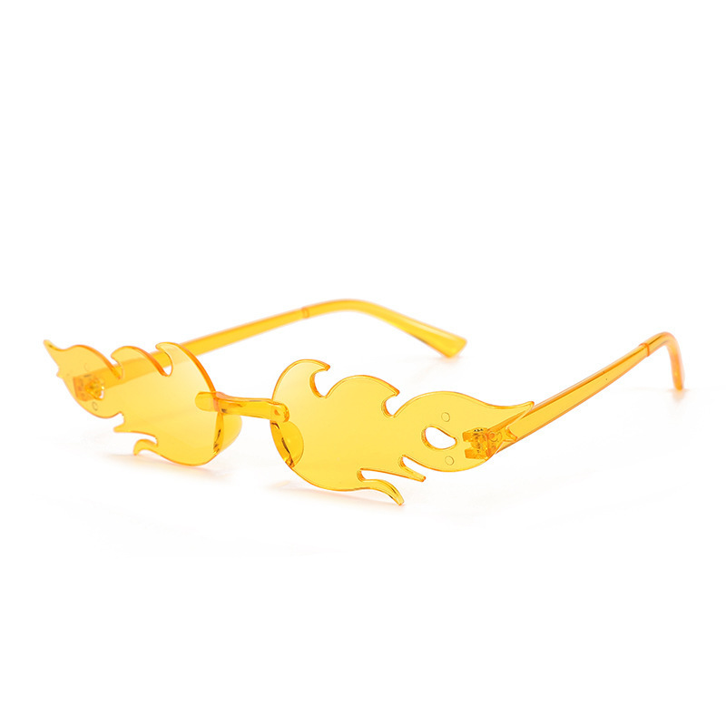 Gafas de sol llama color caramelo para baile y espectáculos