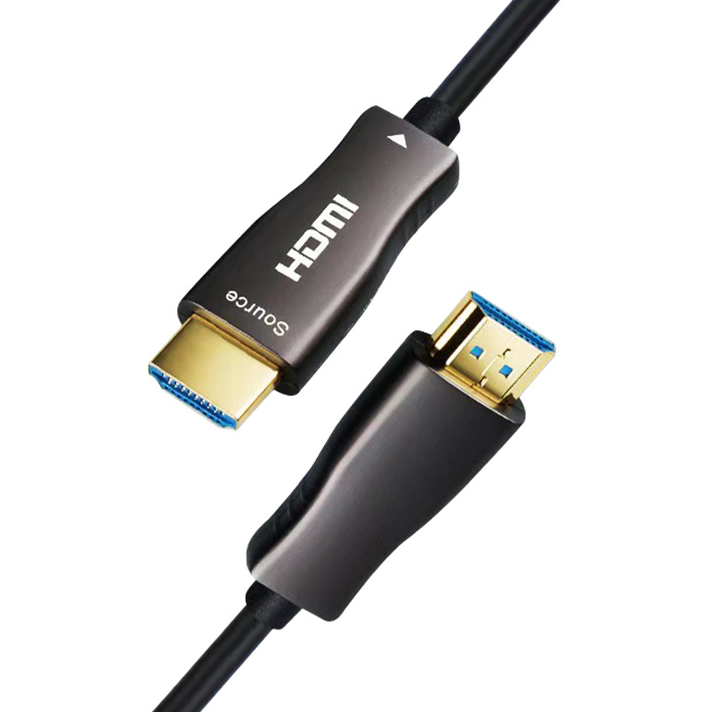 Cable HDMI personalizado 2.1 versión 8K60hz TV PS5 computadora host proyector cable de fibra óptica de video cable HD image 6