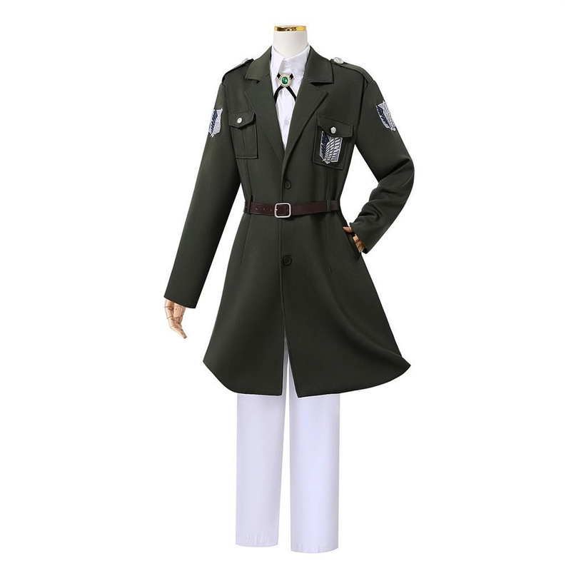 Attack Giant COS Final Season Investigation Corps Livell cos Troops Long Mikasa cos Troops