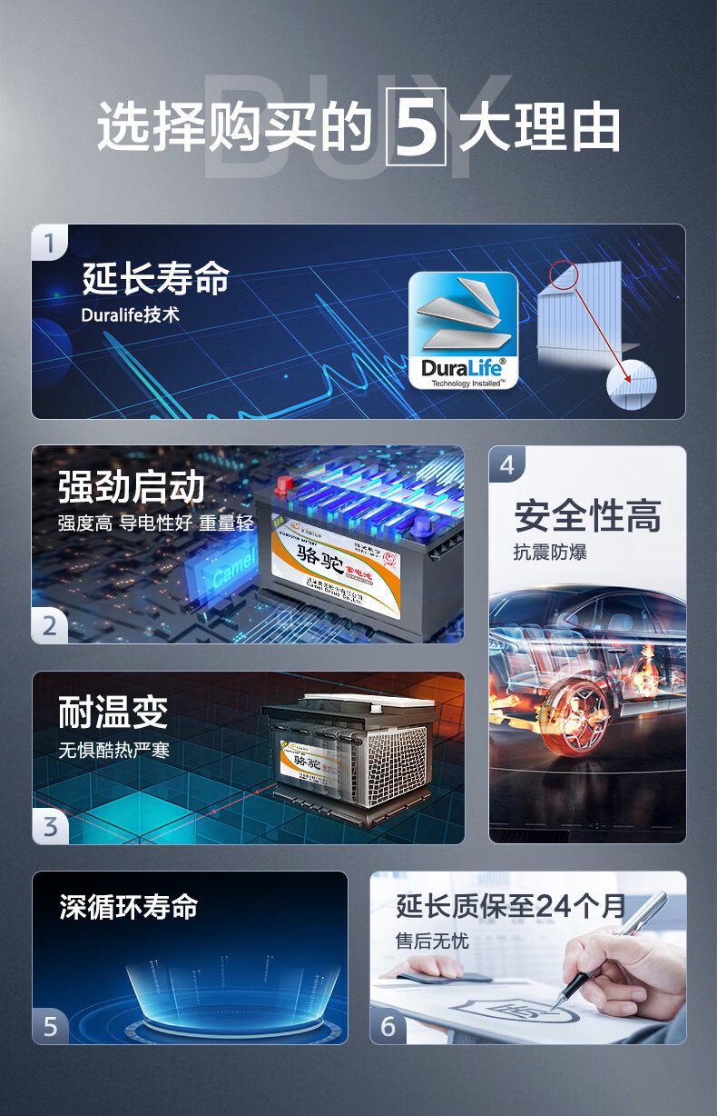 Suitable for Camel Battery Efb70 Start-Stop Battery Adapted to Volkswagen Passat Magotan Tanyue Envision