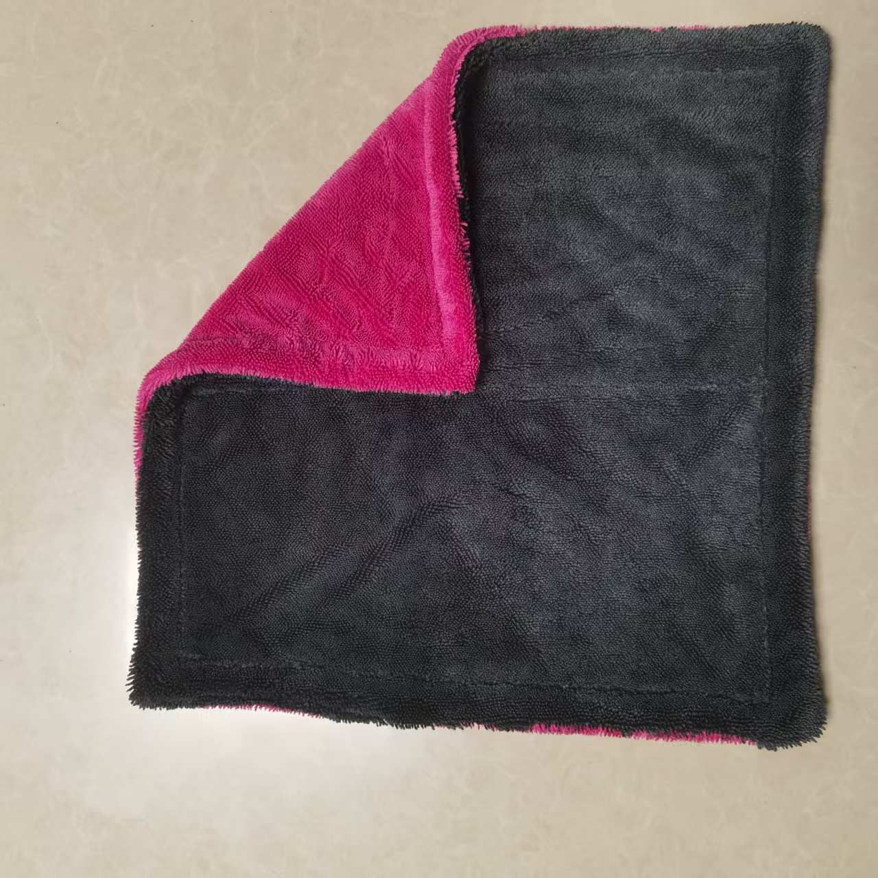 Color engrosado trenzas pequeñas torcidas toallas de limpieza de automóviles super absorción de agua sin cabello sin marcas de toallas de limpieza de automóviles