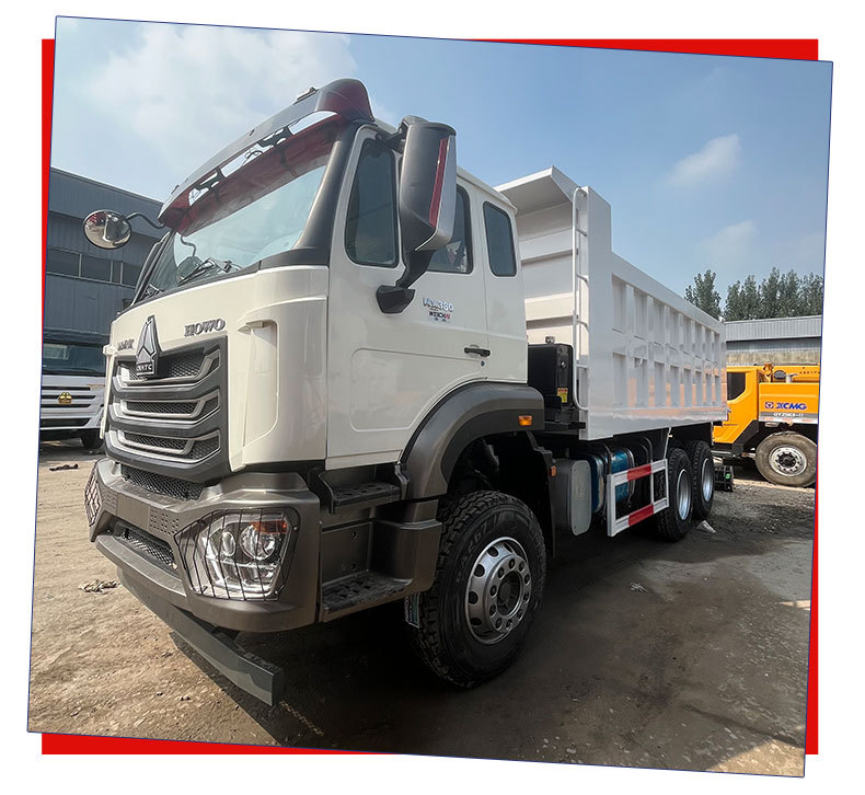 Cross-Border Export of Howo Heavy-Duty Dump Trucks, China Heavy Duty Automobiles 380-Horsepower Dump Trucks, and Eight-Wheel Heavy Trucks