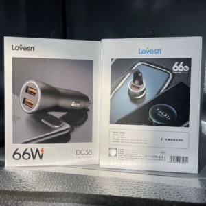Haiyun DC38 DC39 İkili Metal 66W Tam Uyğun Flaş Şarj +20W PD Protokolu