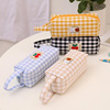 Cute handheld pencil case, capacious cartoon storage system for elementary school students