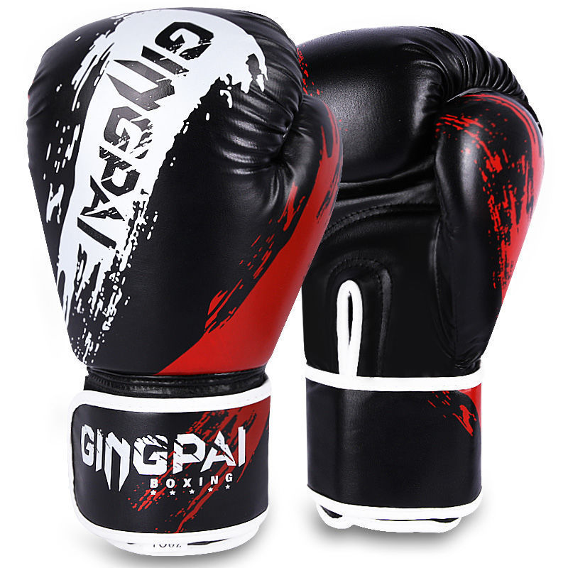 Boxing Gloves for Adults, Beginners, Fighting, Sparring, Sandbag Fighting, Practical Training Gloves, Breathable for Men and Women