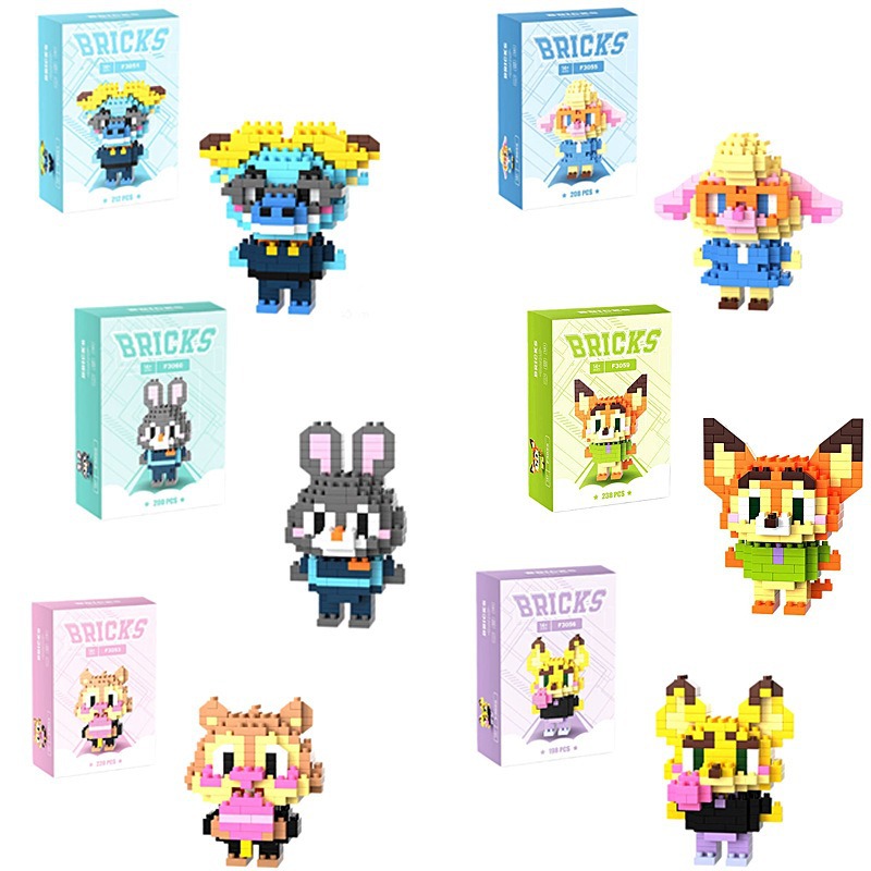Building Bricks (Lego) Mini Figures, small-particle micro blocks, birthday gift, assorted styles
