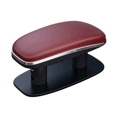Car-Mounted Driver's Door Elbow Rest, Armrest box pad - red-height-adjustable-one