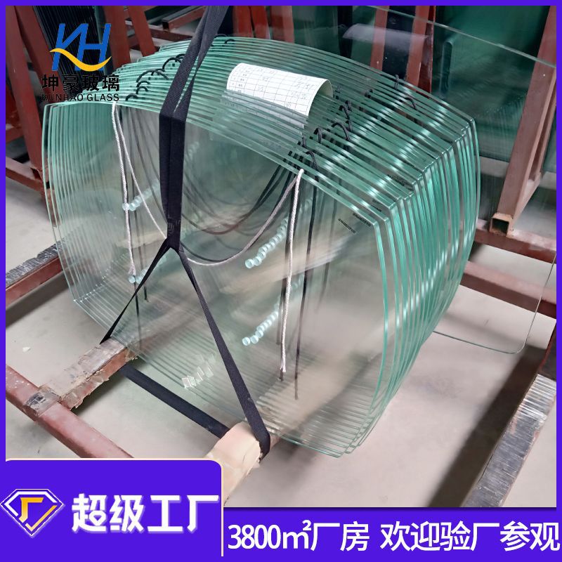 玻璃厂家直销8mm超白钢化玻璃 低铁钢化玻璃出口品质现货批发