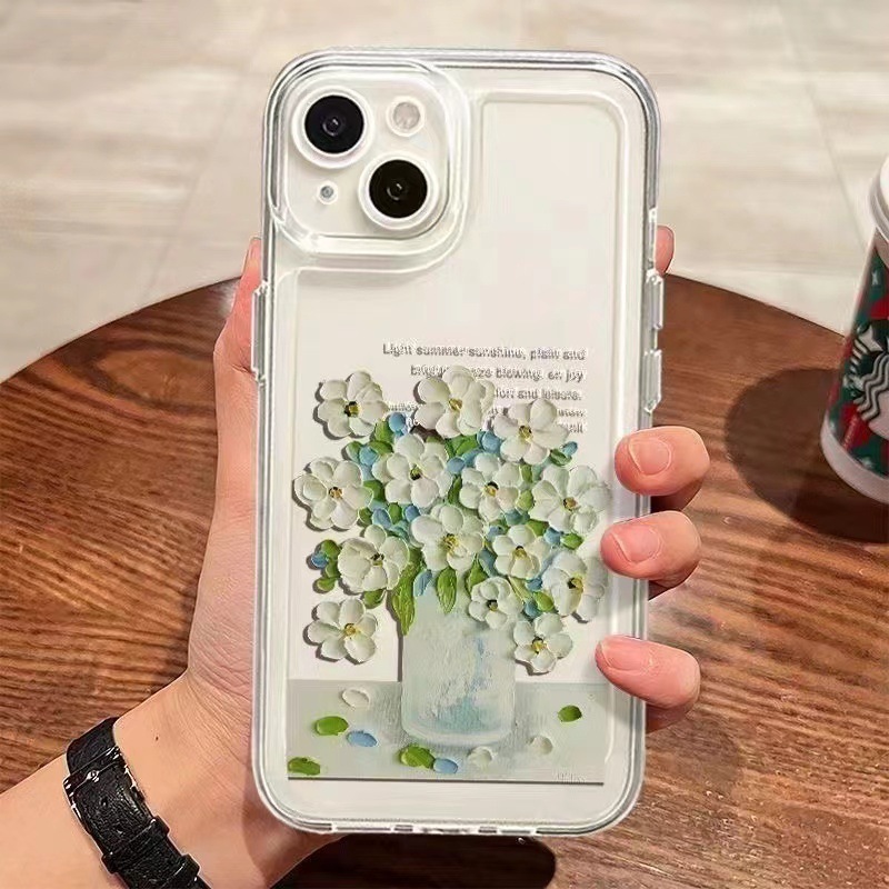 Japanese and Korean Floral Design Suitable for Honor 300 Transparent Mate70Pro Huawei Phone Case Nova13Pro Simple P70 Soft Japanese and Korean Floral Design Suitable for Honor 300 Transparent Mate70Pro Huawei Phone Case Nova13Pro Simple P70 Soft