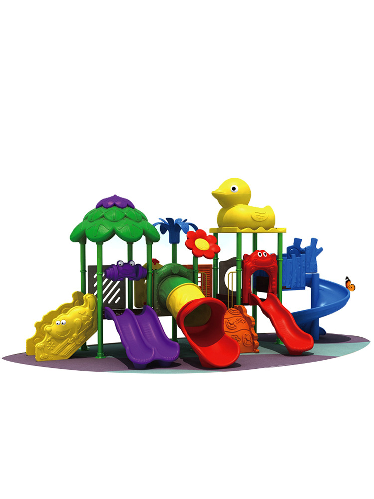 Tobogán Combinado para Niños, de Plástico, para Exteriores, Grande, para Jardín de Infancia, Parque de Atracciones, Equipo de Juego, Combinación de Tobogán y Escalada