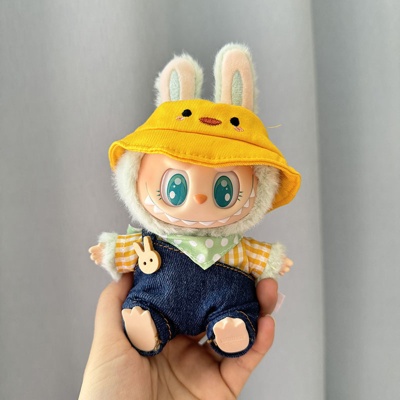 服のみ】第二世代ブラインドボックス ラブブ服 エポキシ樹脂製顔飾り ラブブ シットシットパーティーシリーズ ベビー服 可愛い|undefined