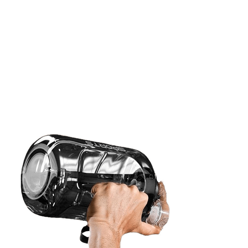 Taza de abdomen portátil de astronautas estudiantes toneladas de barril de red roja alta temperatura toneladas de gran capacidad taza de agua para hombres barril de fitness