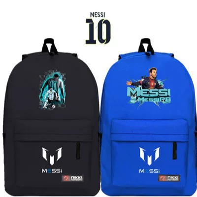 Новые летние красочные школьные рюкзаки MESSI для учеников начальной и средней школы