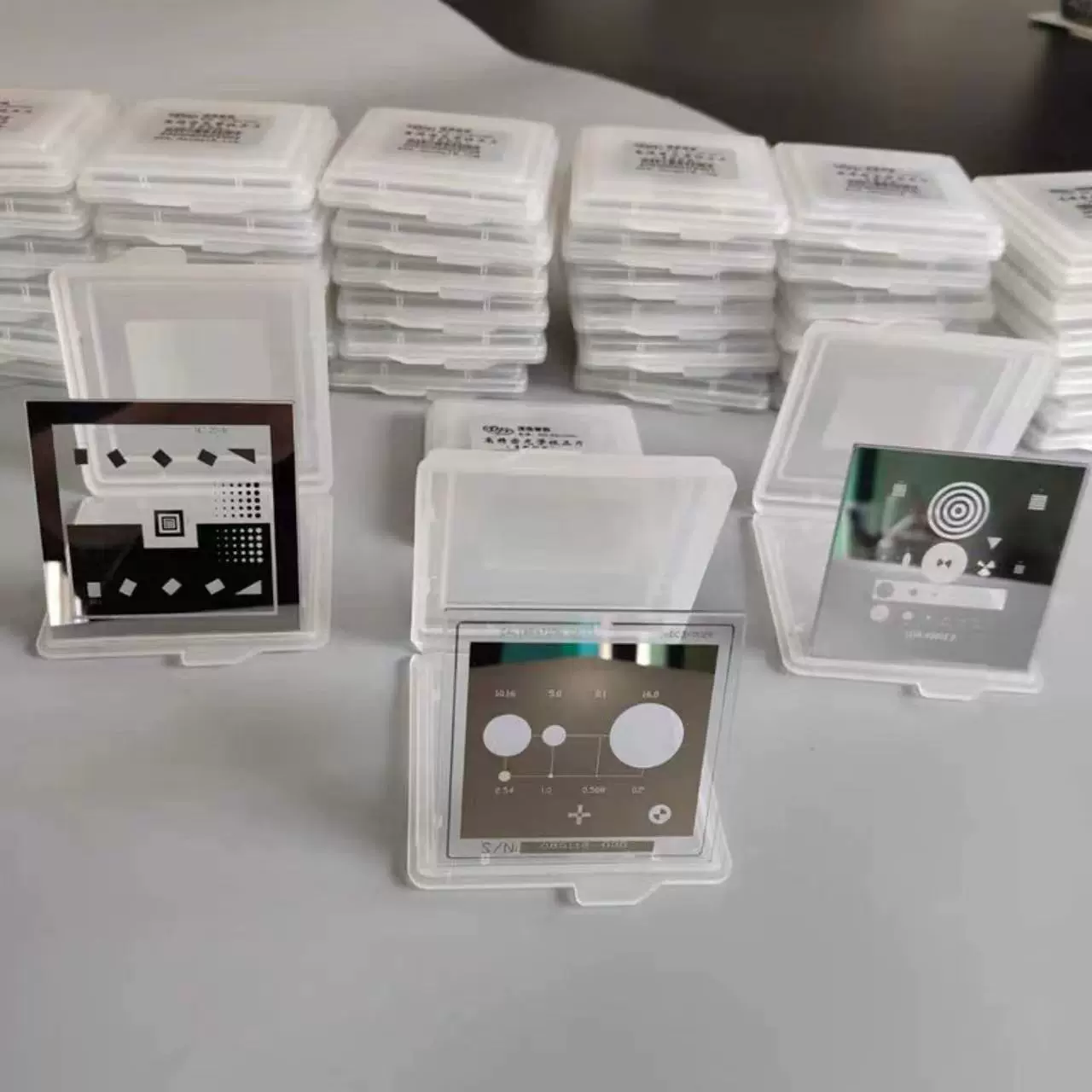 科曼尼2.5次元玻璃校正片/二次元标准件/光学标准校/校准块棋盘格