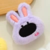 Bunny purple 6.5*6.5cm