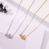 Pendant, universal small necklace, design advanced accessory, light luxury style, high-quality style, wholesale