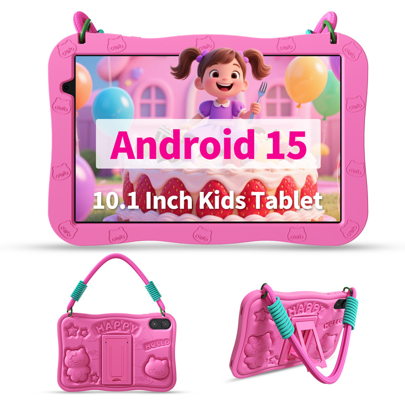 New Model Launched 10inch Android 15 System Piggy Anti-Fall Protective Cover Kidsren's Tablet Computer Foreign Trade Cross-Border Exclusive New Model Launched 10inch Android 15 System Piggy Anti-Fall Protective Cover Kidsren's Tablet Computer Foreign Trade Cross-Border Exclusive