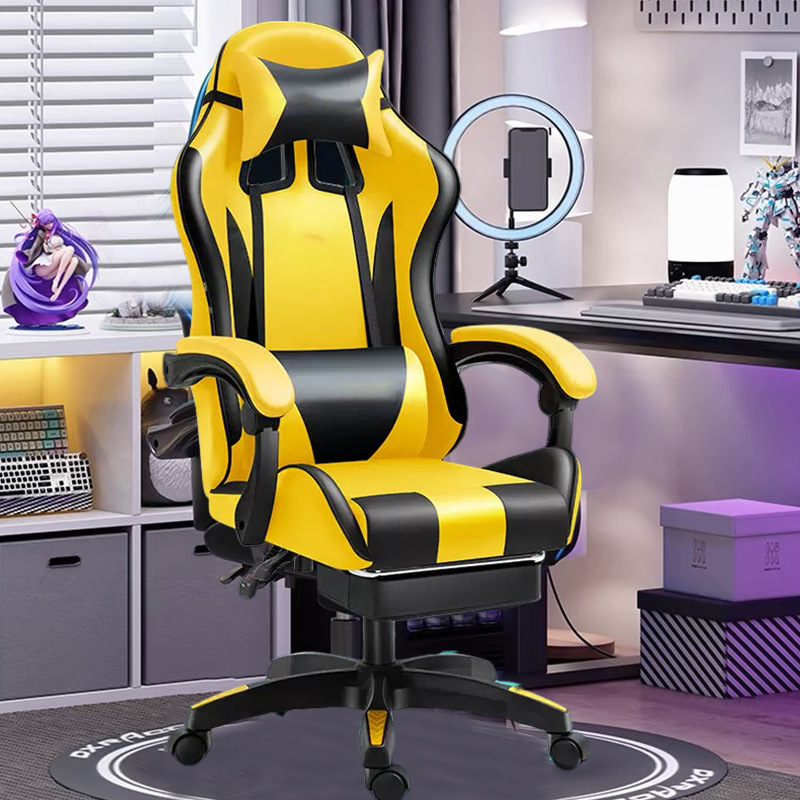 silla de juego de computadora silla de juego competitiva silla de juego silla giratoria industrial silla de oficina larga sentada
