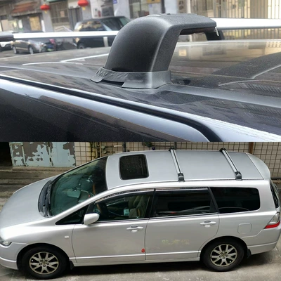 Suitable for Odyssey Racing Roof Rack Crossbar Honda Odyssey Reserved Hole Hook Aluminum Alloy Roof Bracket (Roof rack) - odyssey-reserved-hole-for-fixing-two-silver-ones