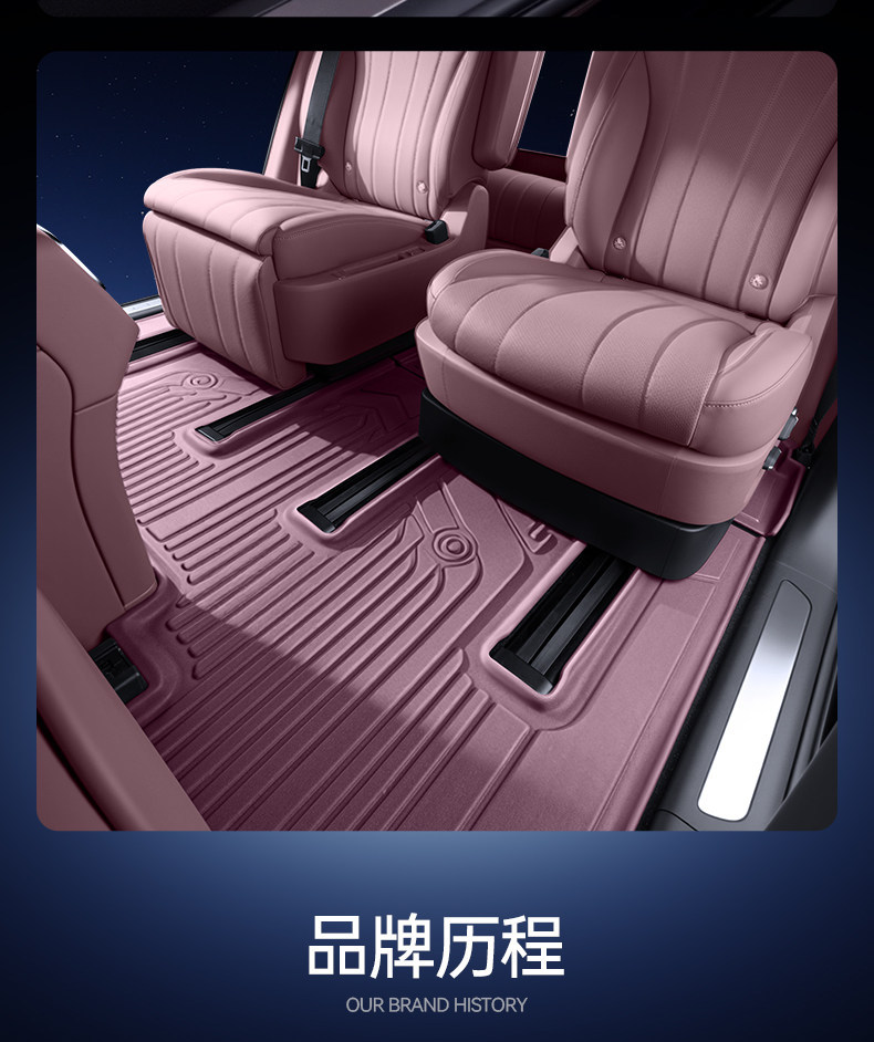 Suitable for Zhijie V9 Floor Mats, Tpe26 Model Car Interior Floor Mats, Modification Accessories, Trunk Mat Supplies Collection