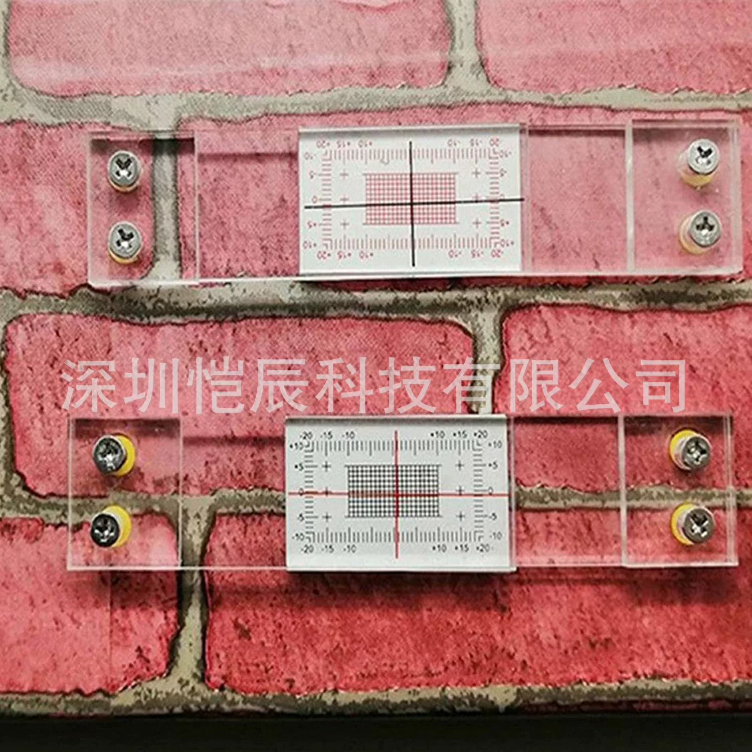 Акриловые стены зазор измерительный прибор трещина монитор угол стены разрыв трещина правитель трещина монитор