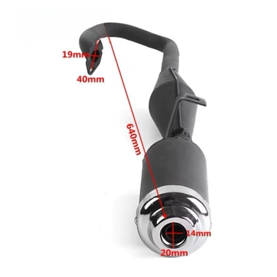 Motorcycle exhaust pipe Small Sports Car Small Four-Wheel