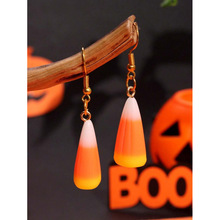 P 85100 Halloween Candy Earrings ��ʥ�������Ƕ����羳��
