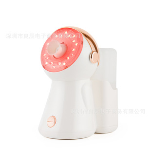 The new steam face instrument with light household nano spray moisturizing thermal spray 7 color light face beauty instrument cleaning