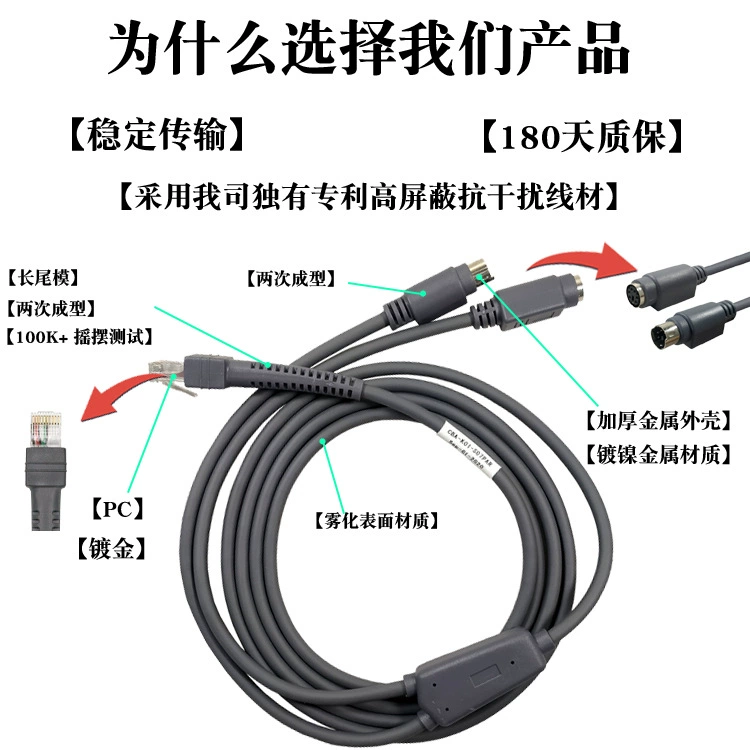Применимый сканер Xunbao LS2208 DS4278LS1203 сканер с кабелем для данных клавиатурная KB2m прямая линия