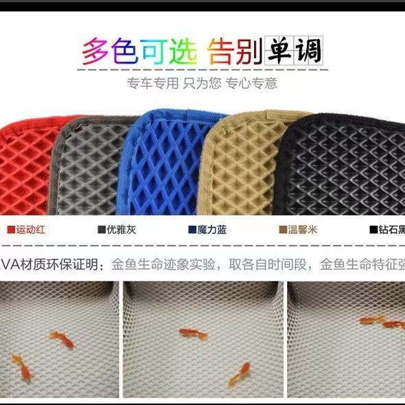 Eva Car Floor Mat Material Diamond-Shaped Hole High-Density Sheet Universal Mat Manufacturer Wholesale Non-Slip Export Exclusive Eva