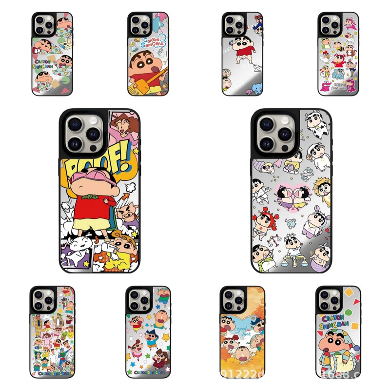 Co-Branded Crayon Shin-Chan 16Pro Suitable for Iphone17Promax Apple 15Plus Cute and Funny 14 Cartoon