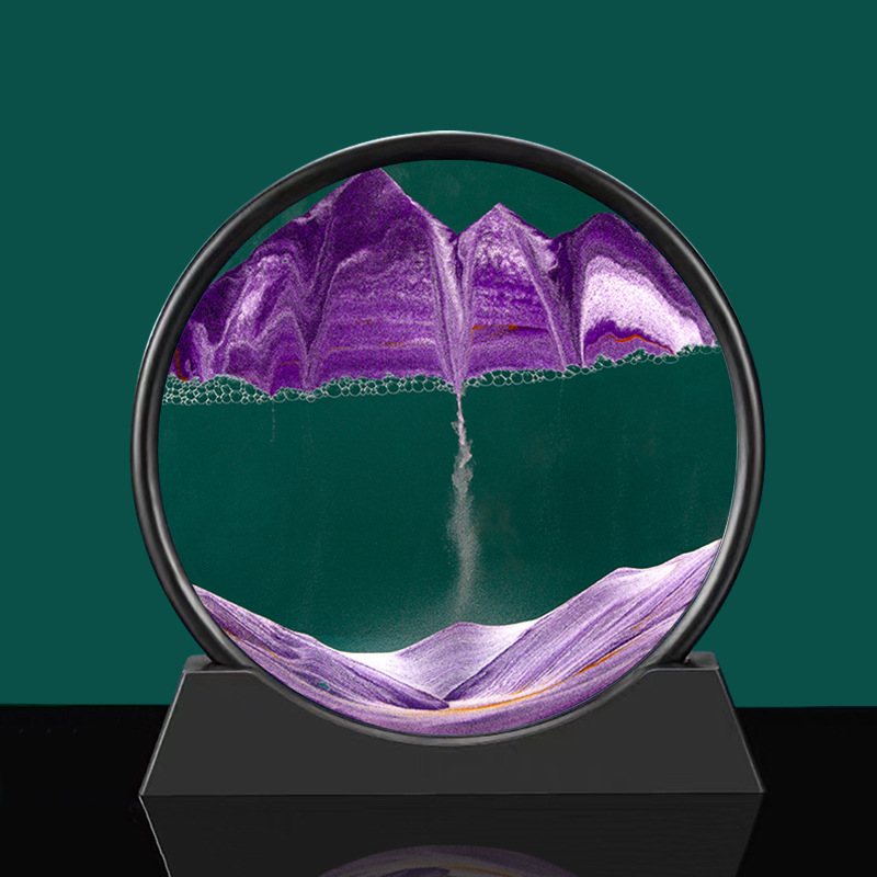 Cuadro de Arena Movediza, Decoración Creativa Antiestrés, para Sala o Bar