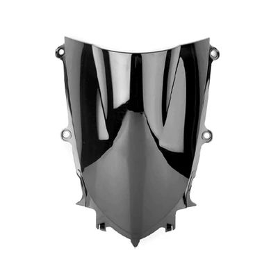 Suitable for Yamaha YZF600 R7 R6 2017-2023 motorcycle modified front windshield front windshield (Motorcycle front windshield) - 06020140-black