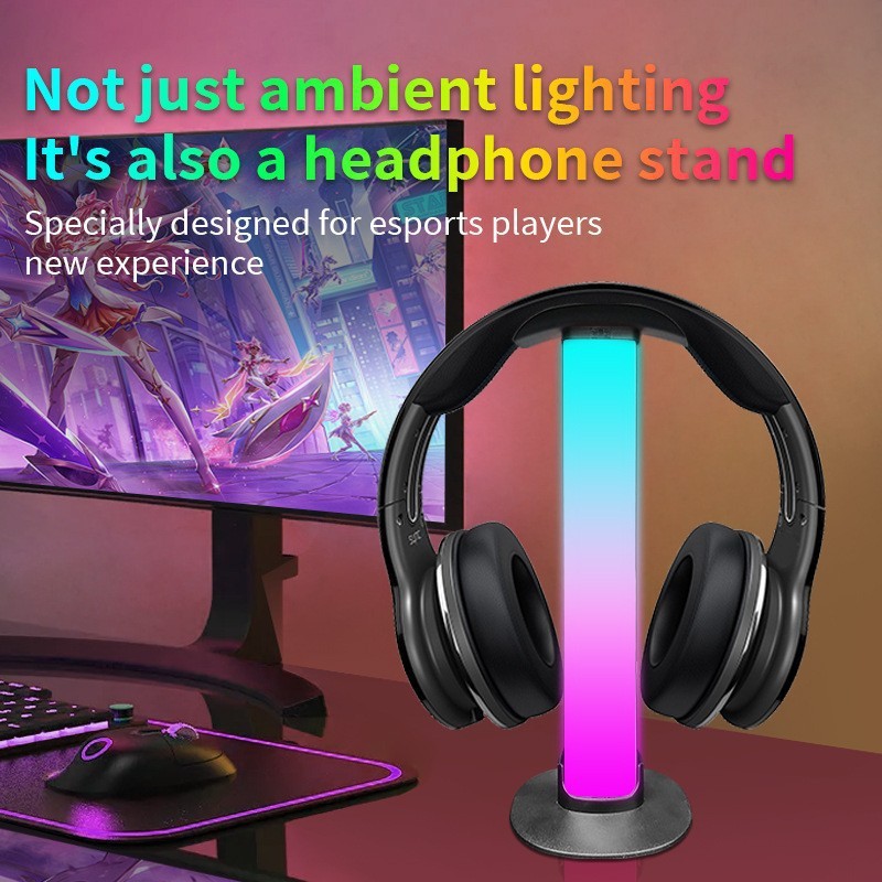 Luz ambiental para auriculares, paquete de dos