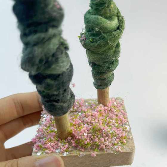 Art Handbook Material Sequin Pollen Landscape Card Brick Making Color Granular Pollen diy Shiny Material