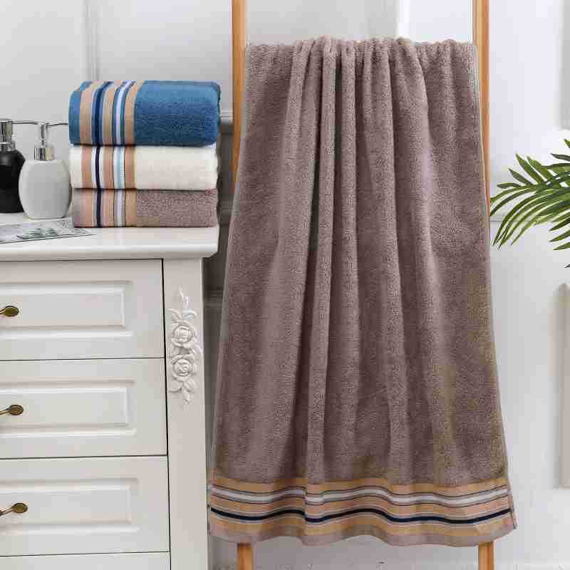 Solid color cotton bath towel 70*140 cotton adult household absorbent Hotel beauty salon wholesale cross-border gift set towel Solid color cotton bath towel 70*140 cotton adult household absorbent Hotel beauty salon wholesale cross-border gift set towel