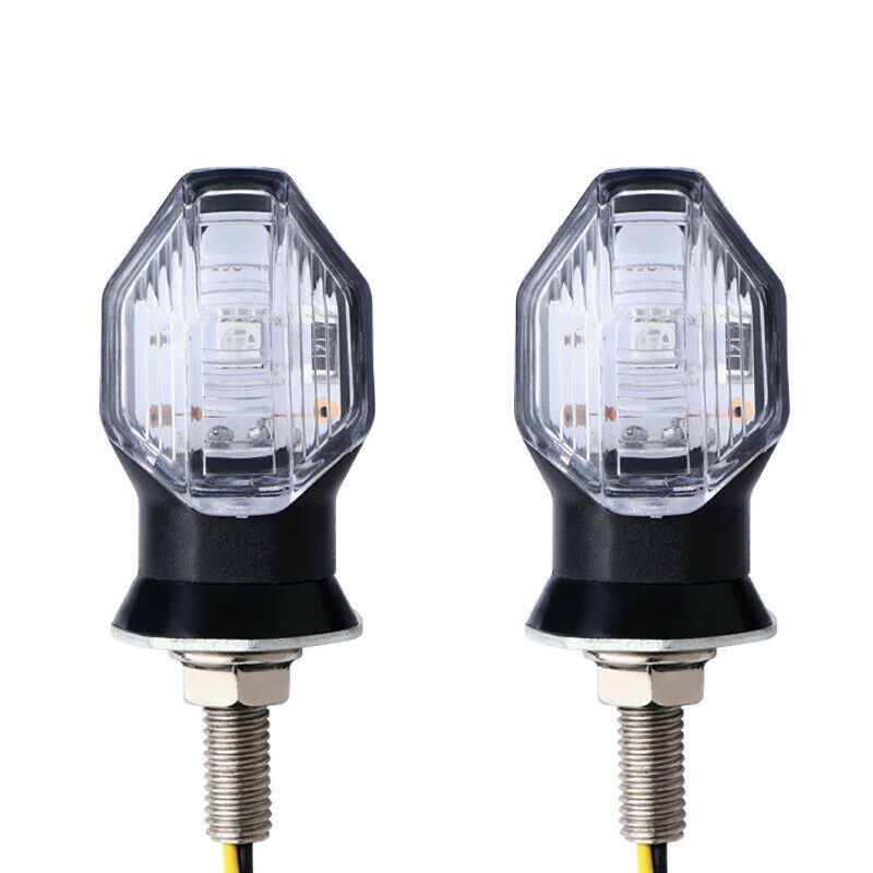 Aplicable a Honda RS150R Wave Alpha universal mini motocicleta LED luz indicadora de señal de giro