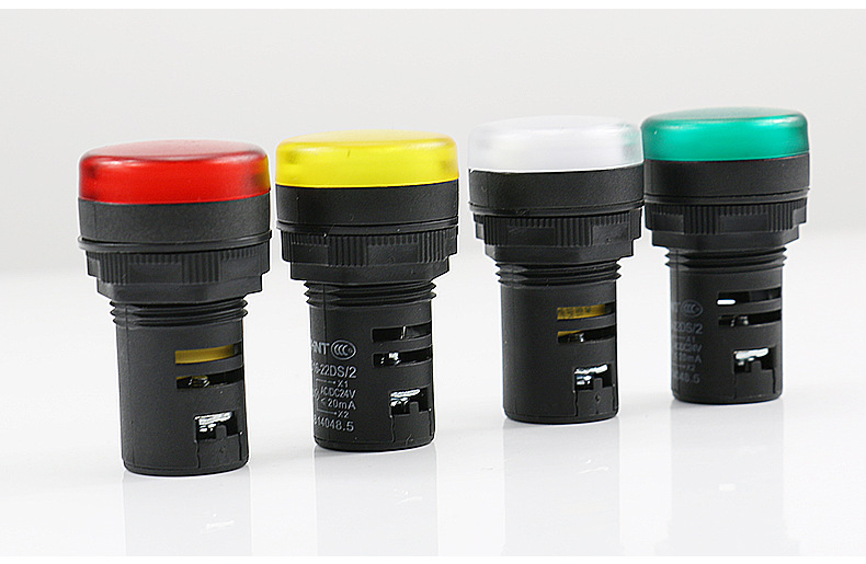 正泰信号指示灯ND16-22DS/2 12V 24V信号灯ND16-22DS/4 220V 380V-阿里巴巴