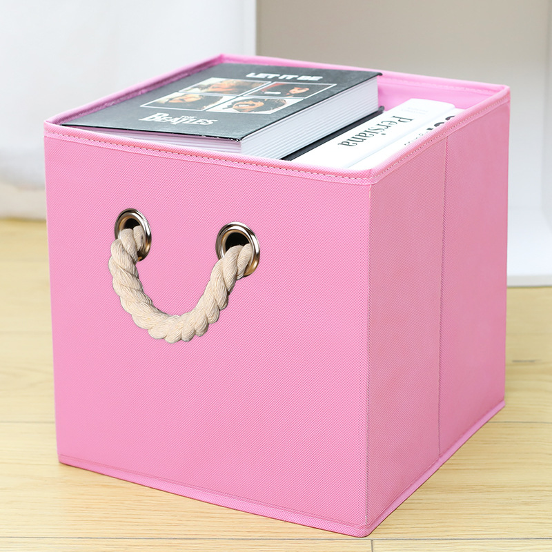 Amazon descubierto caja de almacenamiento de juguete cesta plegable caja de almacenamiento cajón armario caja de almacenamiento al por mayor