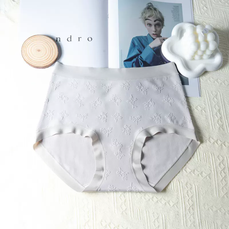 N77722 立体提花女士内裤