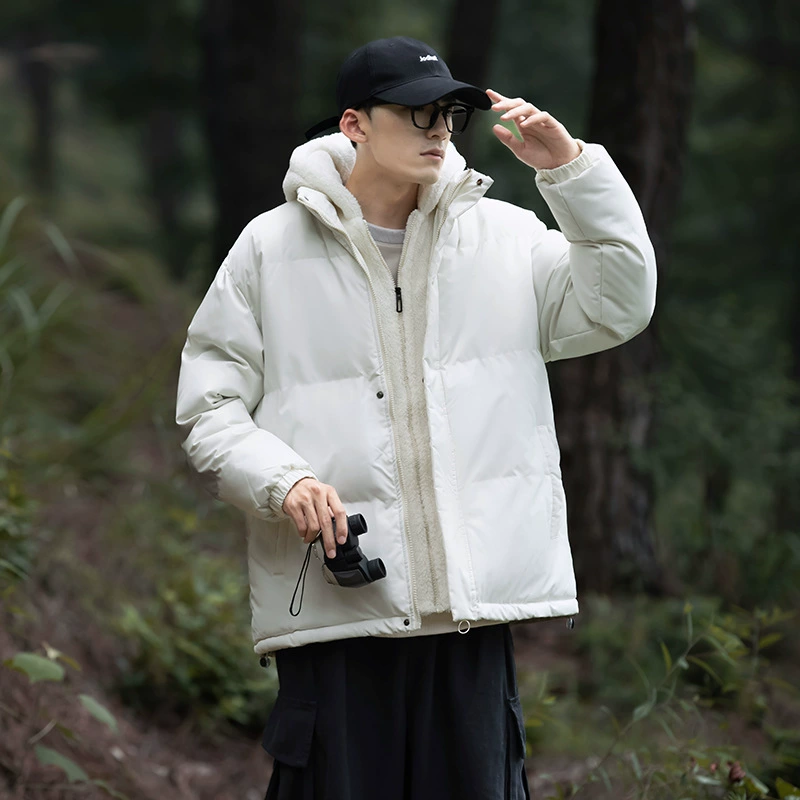 Поддельные две части хлопчатобумажной одежды для мужчин зимний прилив