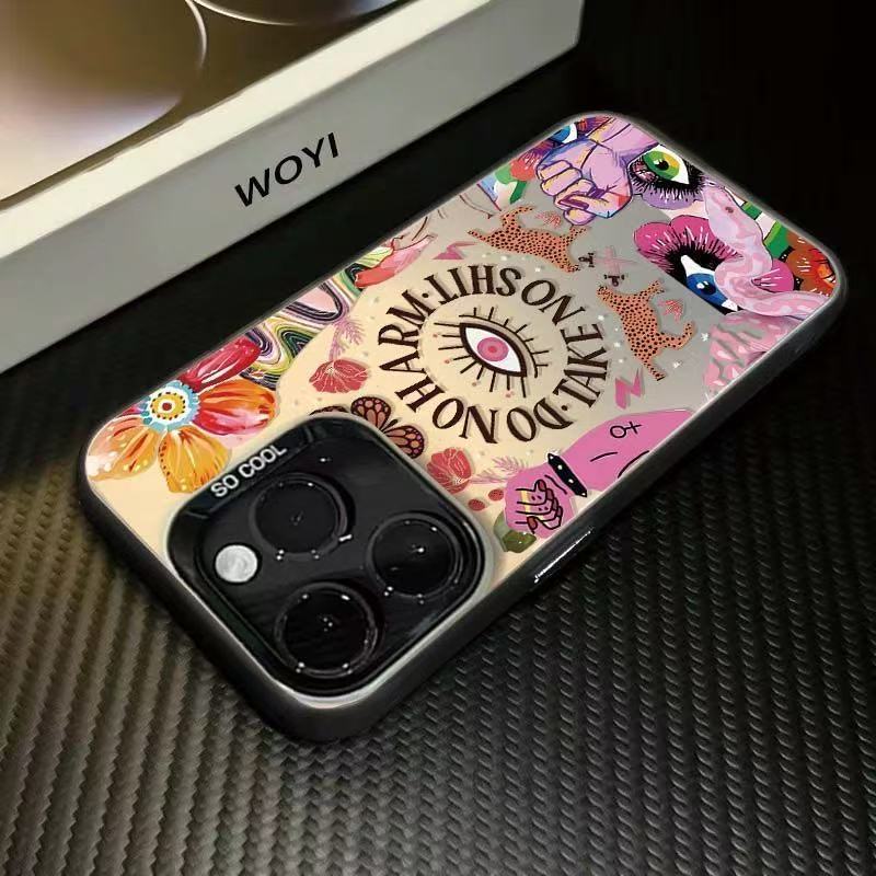 El nuevo ojo de leopardo es adecuado para la funda del teléfono móvil iphone16 Apple 15promax/14/13pro/12 Europa y América 11